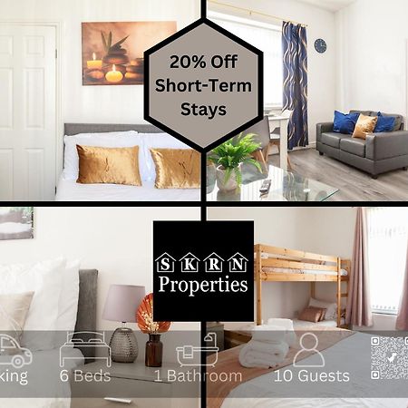 Reduction On Short Stays - Perfect For Large Groups, 8Min Walk To Stadium, Comfy House With Parking Ливърпул Екстериор снимка