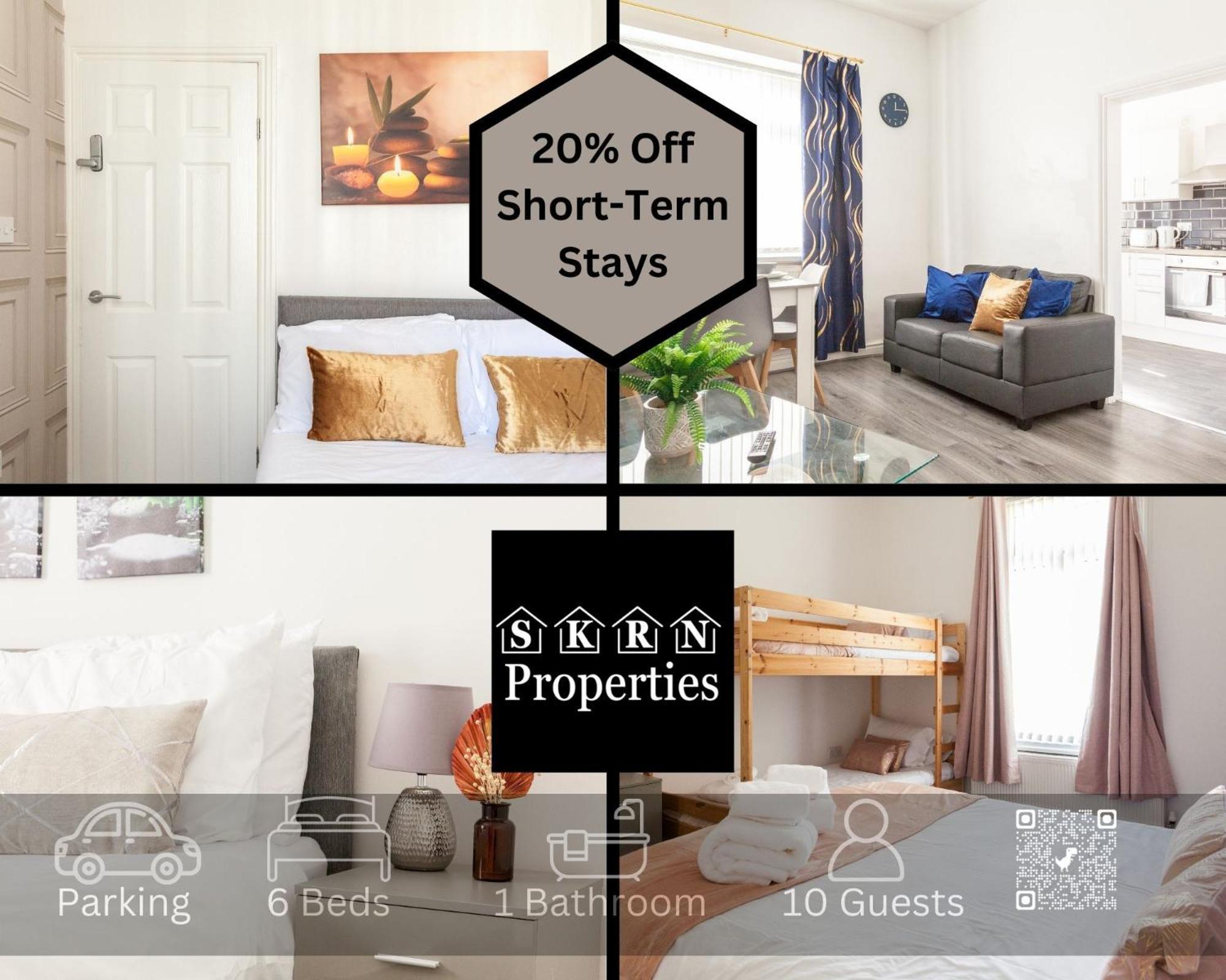 Reduction On Short Stays - Perfect For Large Groups, 8Min Walk To Stadium, Comfy House With Parking Ливърпул Екстериор снимка